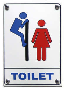 Toilet bord m/v