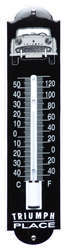 Emaille thermometer Triumph TR 3