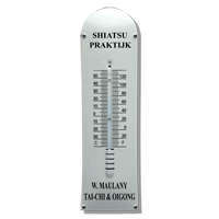 Persoonlijke emaille thermometer zonder decoratie