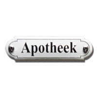 Deurbordje Apotheek