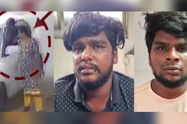 காரில் வந்து நகைப்பறிக்க முயன்ற ஸ்விக்கி ஊழியர்… மடக்கிப்பிடித்த போலீசார்..!