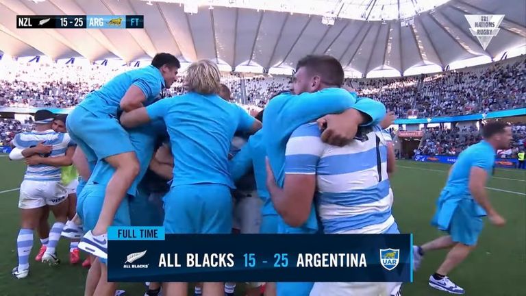 Argentina po prvi puta u povijesti pobijedila Novi Zeland