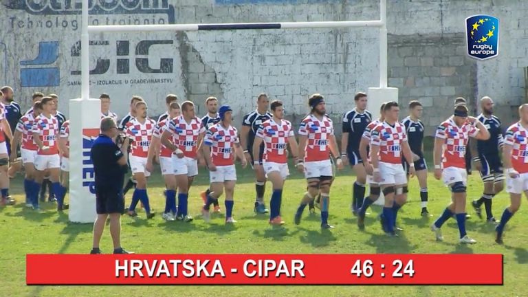 Hrvatska 46 - 24 Cipar: Europski Kup Nacija 2018/2019