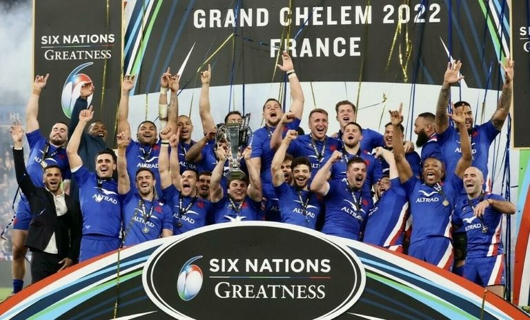 Francuzima Grand Slam Guinnes Six Nations 2022.