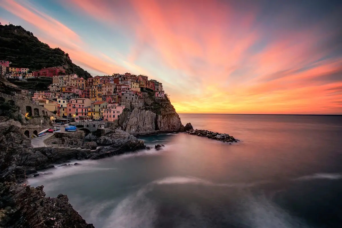 Manarola by Luca Libralato on 500px | Manarola, Travel fun, Sunrise