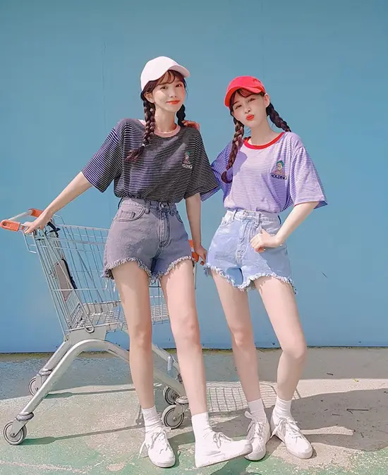 Korean Twin Fashion - Official Korean Fashion | Twins fashion, Korean ...