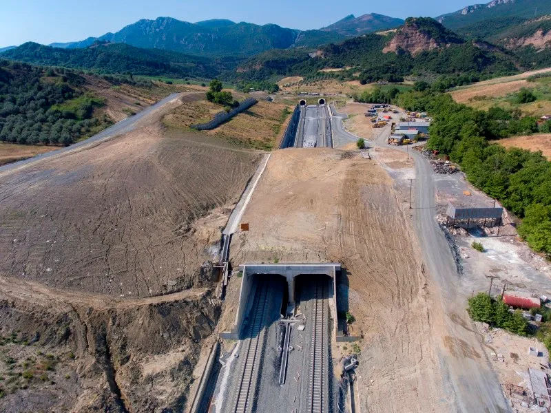 Railway Line Athens-Thessaloniki - Section Tithorea-Domokos header image 2