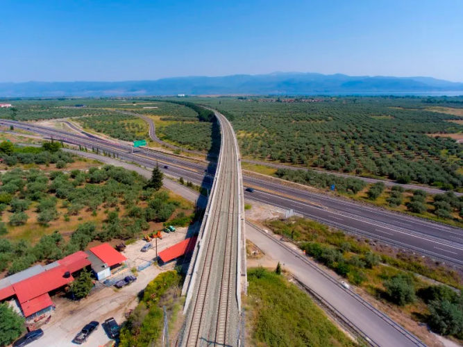Railway Line Athens-Thessaloniki - Section Tithorea-Domokos