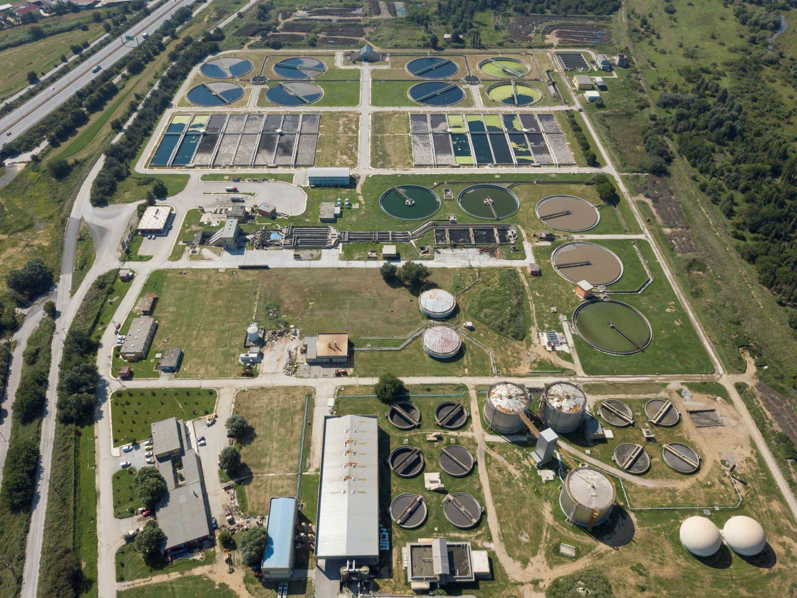 Engineering Greece's First Large-Scale Wastewater Treatment Plant header image 2