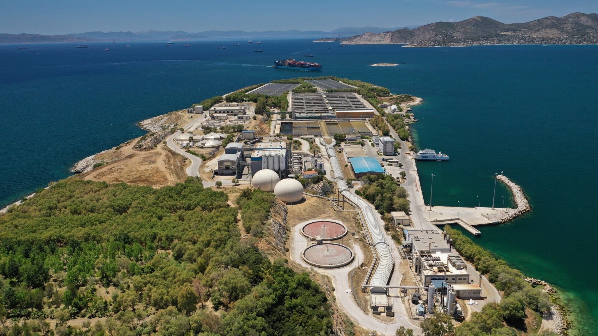 Psyttaleia Sewage Treatment Plant header image 2