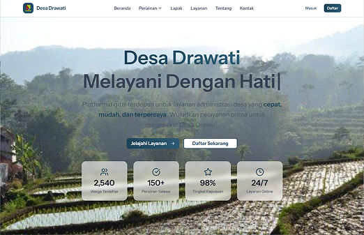 Village Digital Services Platform — visual