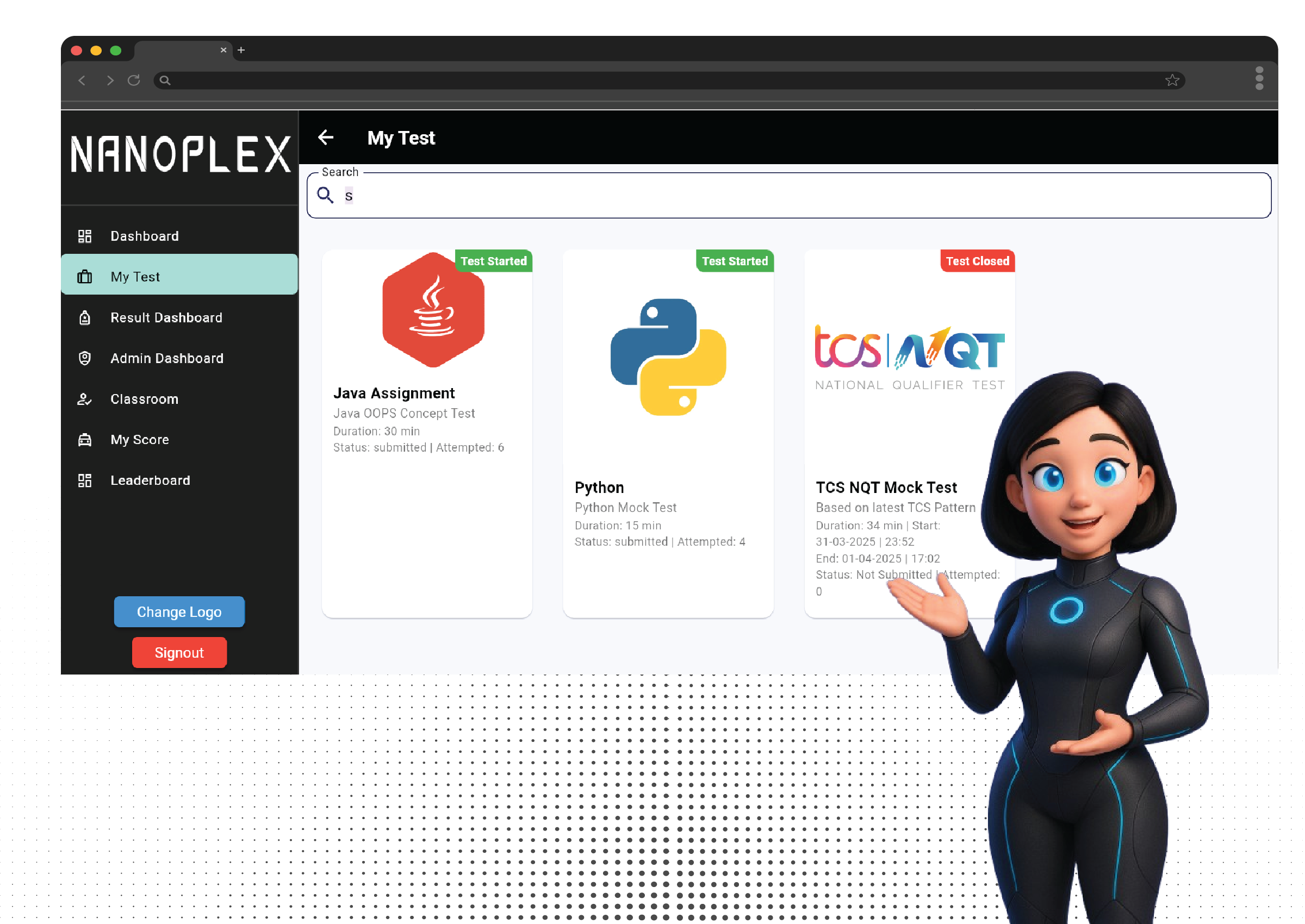 Nanoplex - elearning