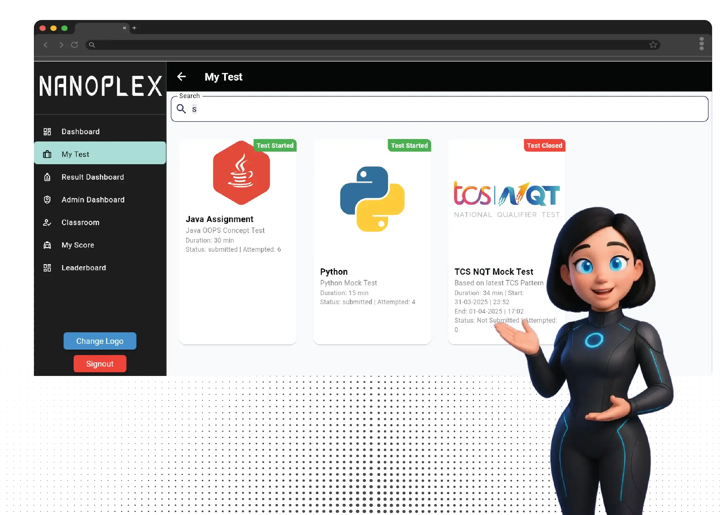 Nanoplex - elearning