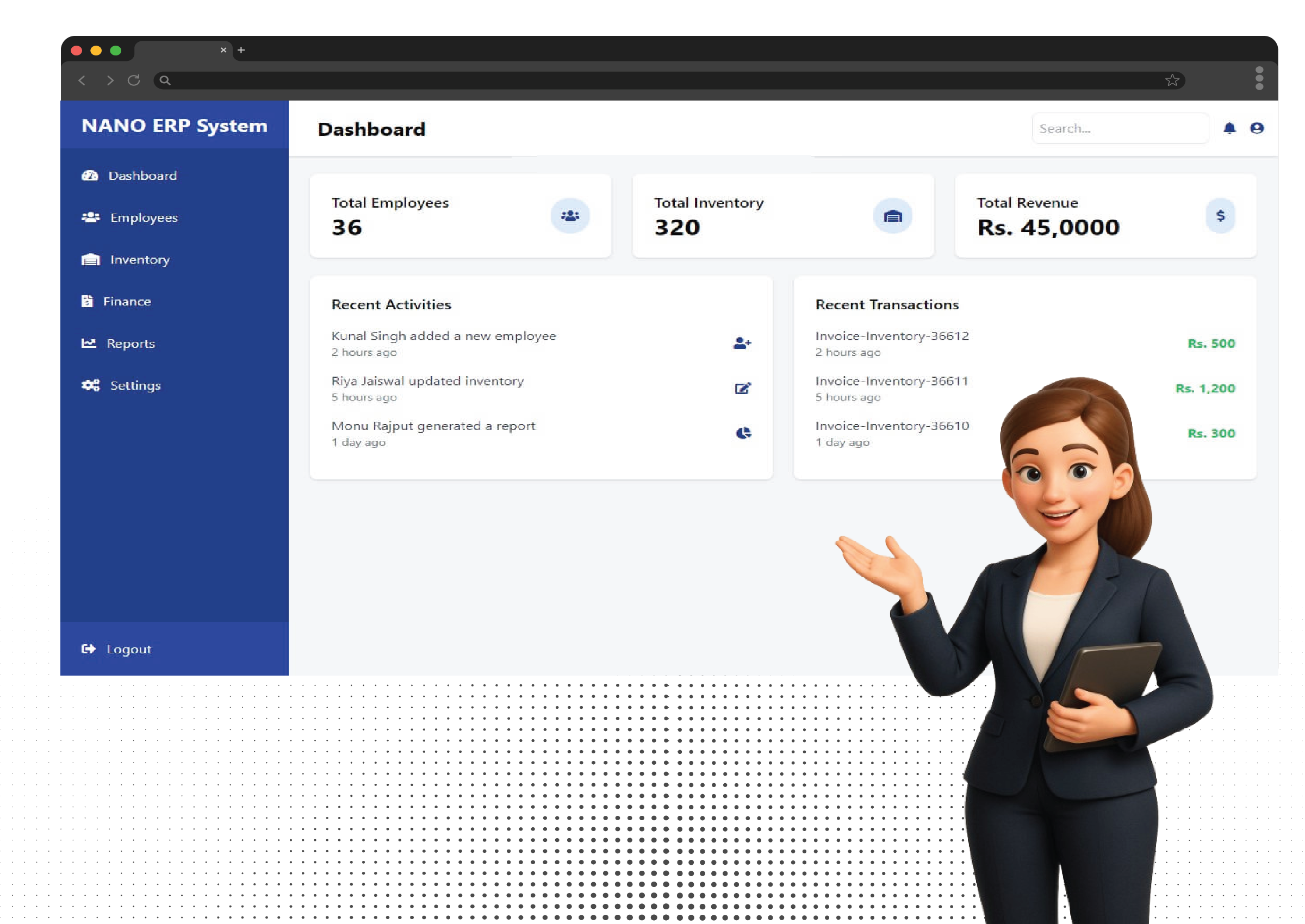 NANO ERP System