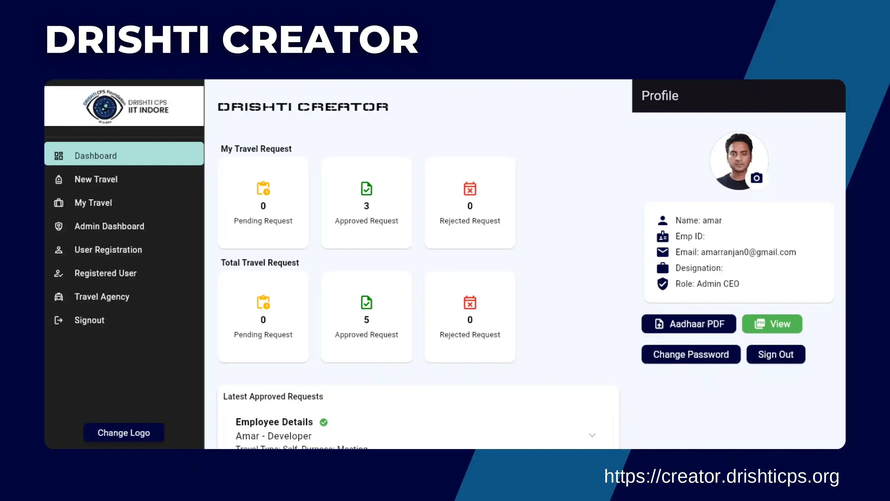 DRISHTI CREATOR Screenshot
