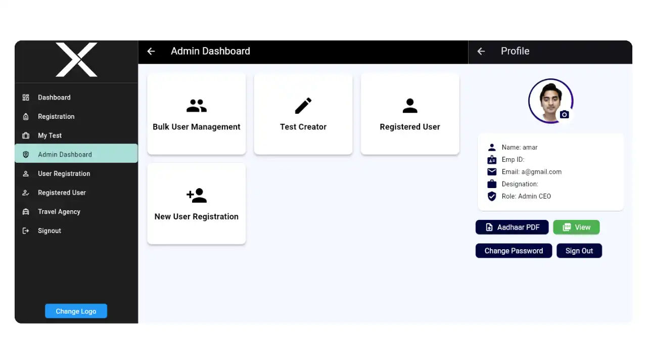 Nanoplex e-learning Screenshot