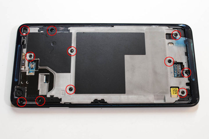 Google Pixel 2 XL Disassembly Zerlegung Foto 2