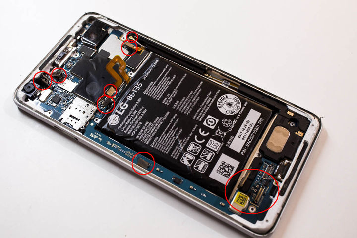 Google Pixel 2 XL Disassembly Zerlegung Foto 4