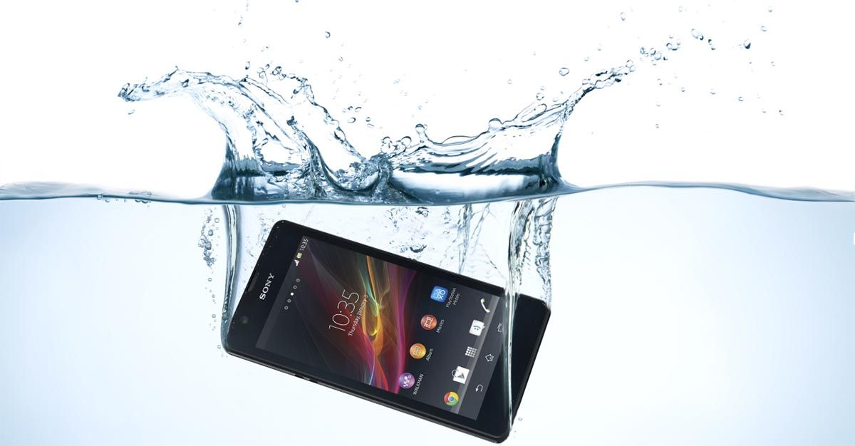 Sauver un téléphone portable endommagé par l'eau