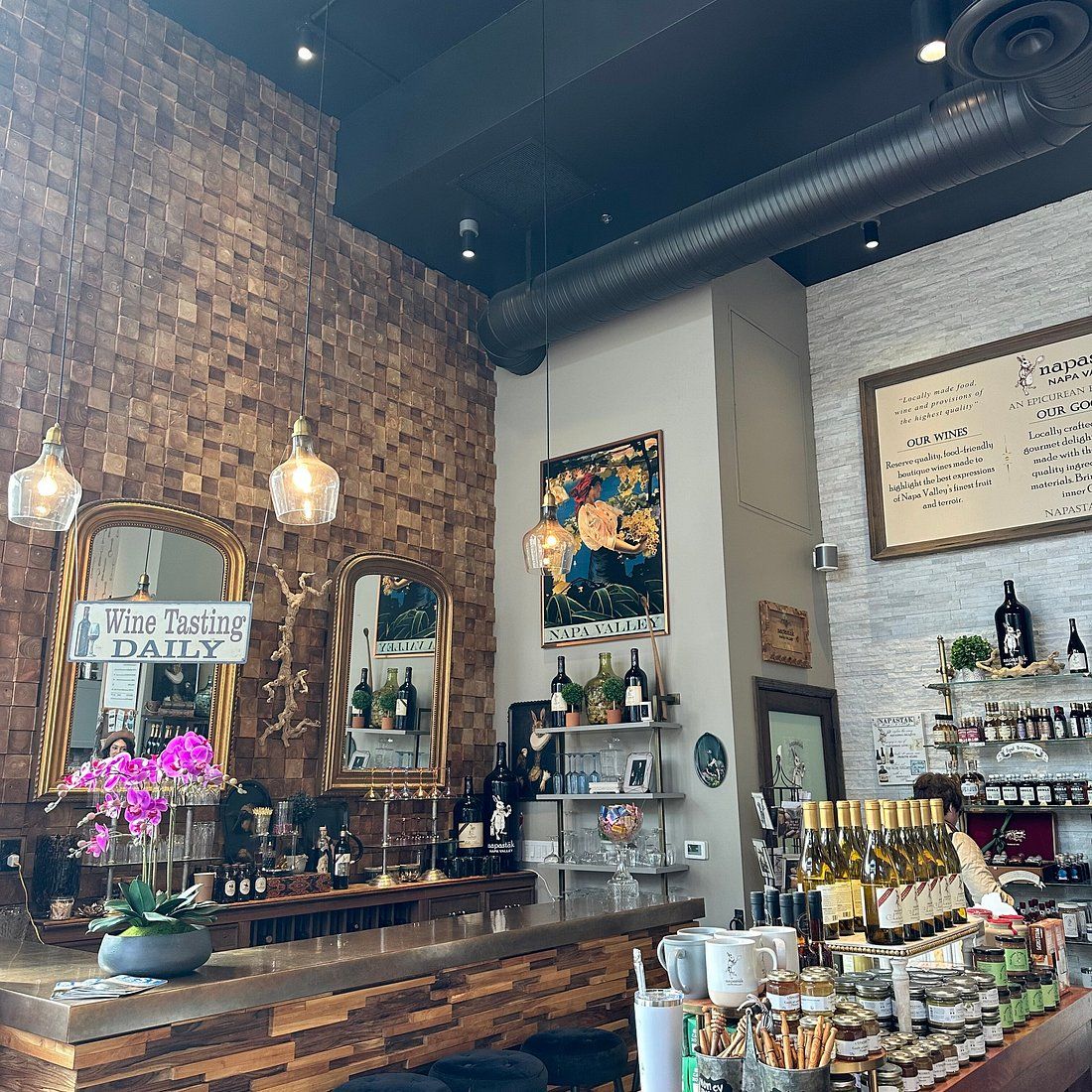 Napastäk coffee shop in Napa, CA