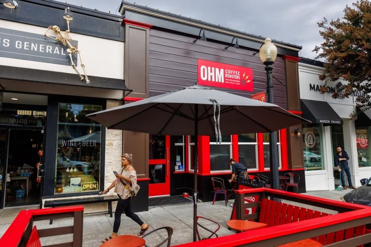 Ohm Coffee Roasters coffee shop in Napa, CA