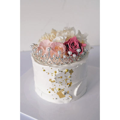 [53] Pearl Tiara cake 1