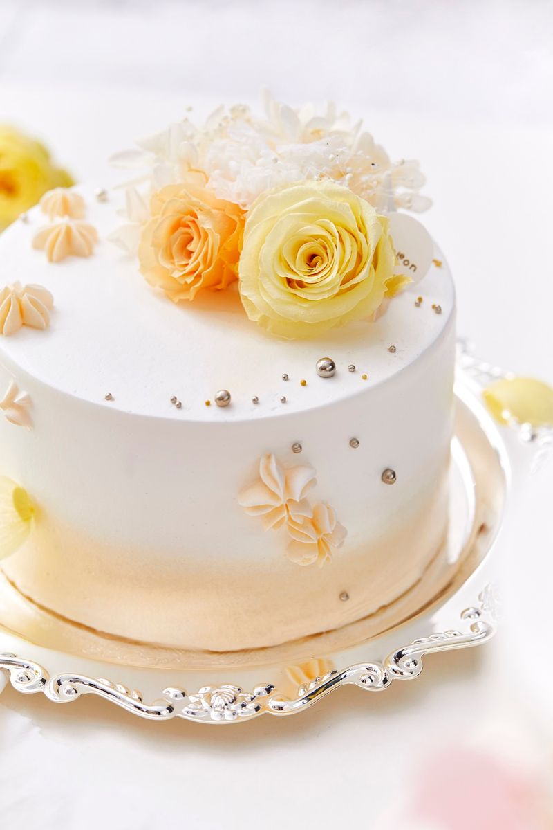 [85] White yellow carnation