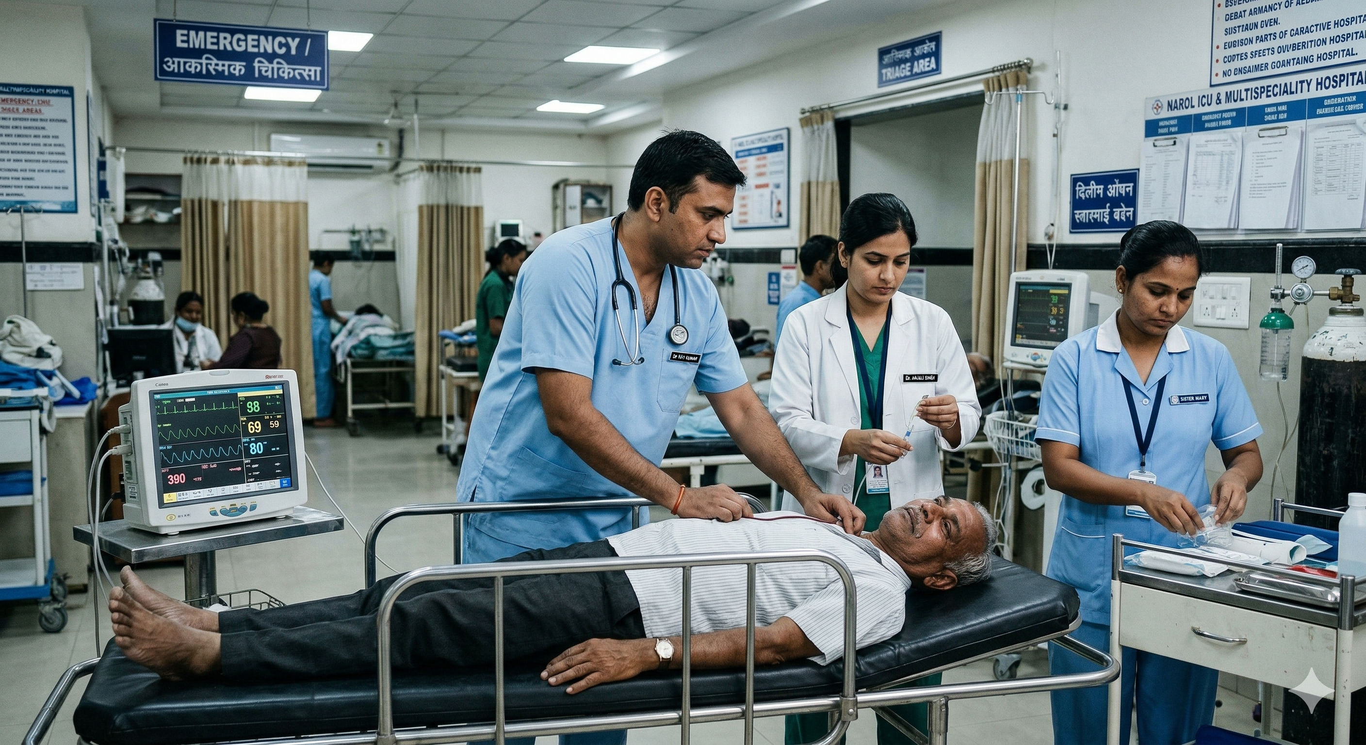 24x7 Emergency Care in Narol, Ahmedabad