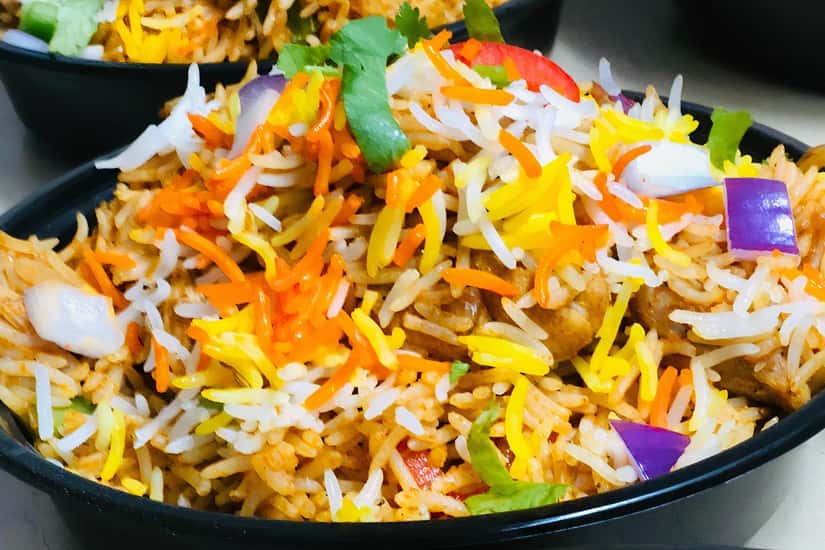 Flavorful South Indian Chicken Biryani