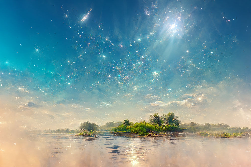 Daytime Starry Skies