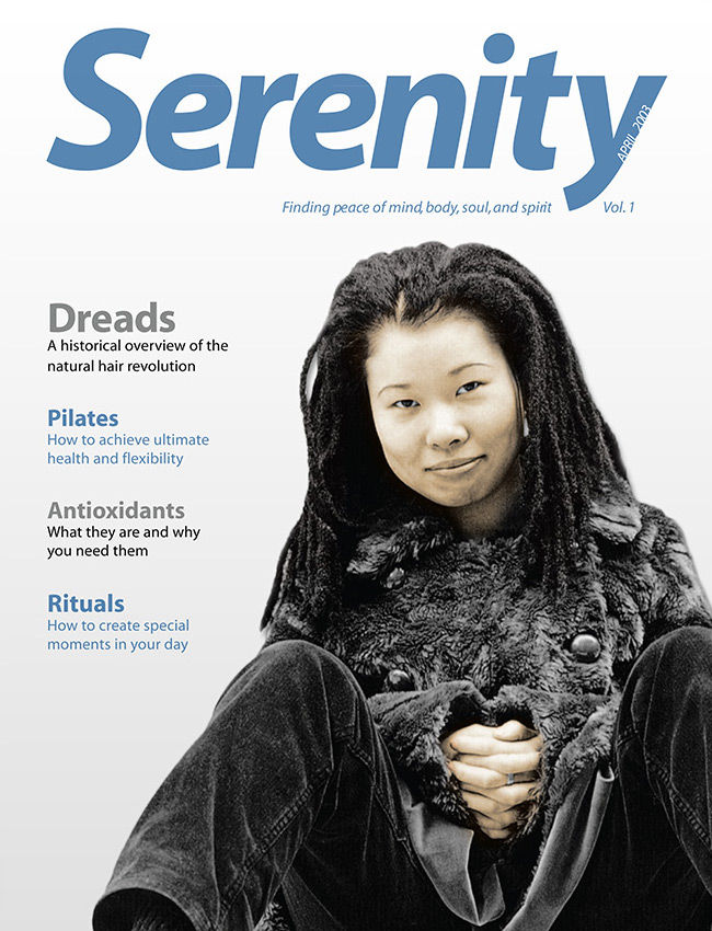 Serenity Magazine Cover