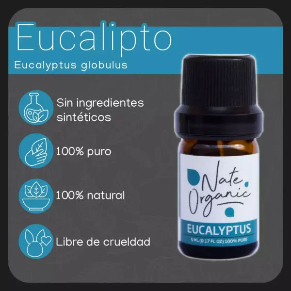propiedades aceite de eucalipto 5ml nateorganic 1