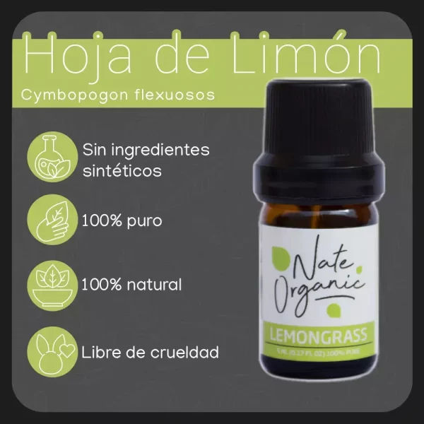 propiedades aceite de hoja de limon 5ml nateorganic 1