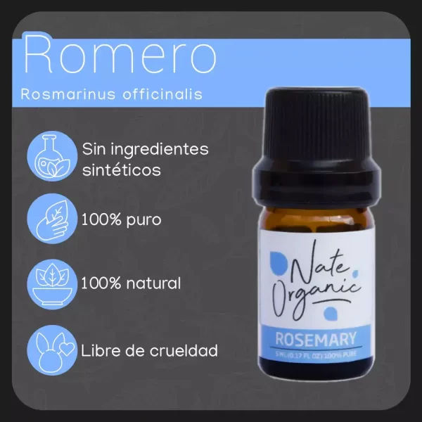 propiedades aceite de romero 5ml nateorganic 1