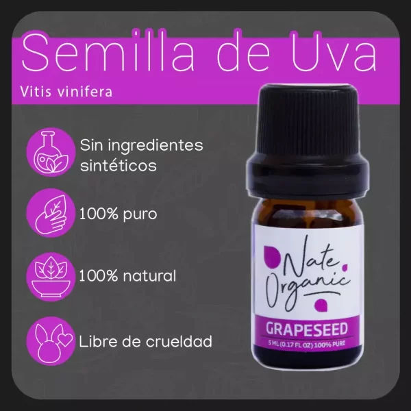 propiedades aceite de uva 5ml nateorganic 1