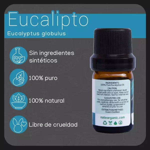 propiedades aceite de eucalipto 5ml nateorganic 2