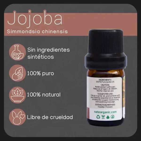 propiedades aceite de jojoba 5ml nateorganic 2