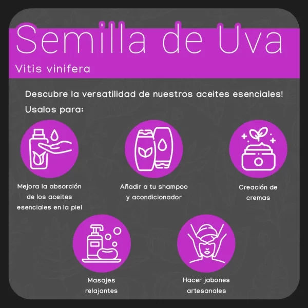 propiedades aceite de uva nateorganic