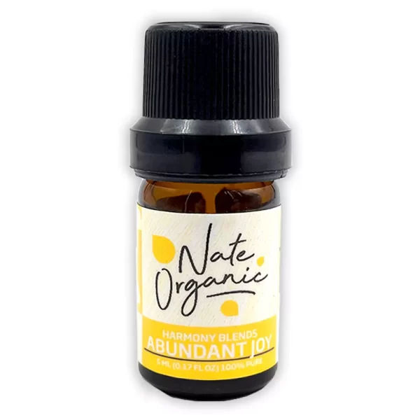Aceite esencial Abundant Joy 5 ml en botella ámbar