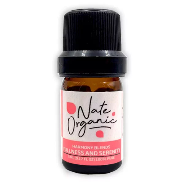 Aceite esencial Fullness And Serenity 5 ml en botella ámbar