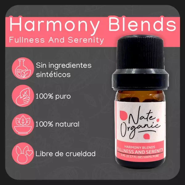 Ingredientes naturales en Aceite esencial Stress Relief 5 ml