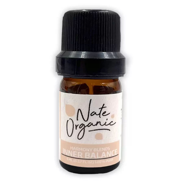 Aceite esencial mezcla Inner Balance 5 ml en botella ámbar