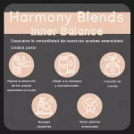 Aplicación de Aceite esencial mezcla Inner Balance 5 ml