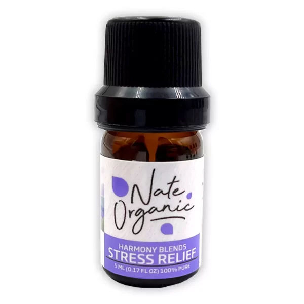 Aceite esencial Stress Relief 5 ml en botella ámbar