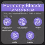 Aceite esencial Stress Relief 5 ml en ambiente relajante