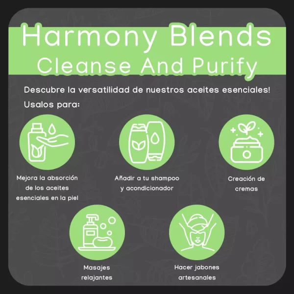 Aceite esencial Cleanse and Purify 5 ml en ambiente purificado