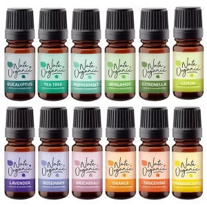 Kit NateOrganic: 12 Aceites Esenciales 20 ml