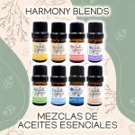 Conjunto de botellas de la mezcla de aceites esenciales Harmony