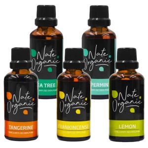Kit NateOrganic: 10 Aceites Esenciales 50 ml