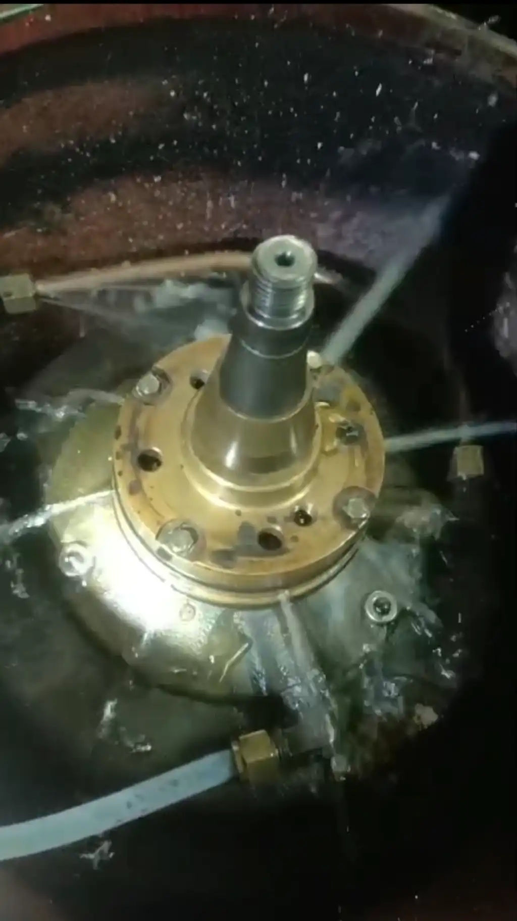 Trouble description: Purifier operating water flow low I have doubt in the flow of closing water. I feel it